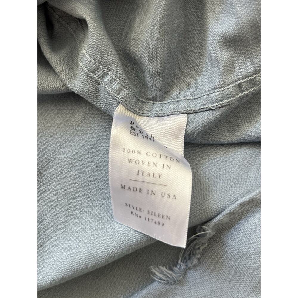 Frank & Eileen The Eileen Light Denim Blue Cotton Relaxed Button Down Shirt XL - Picture 8 of 9